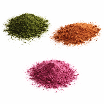 Mikronisierte Chlorella vulgaris und Pflanzenextrakte